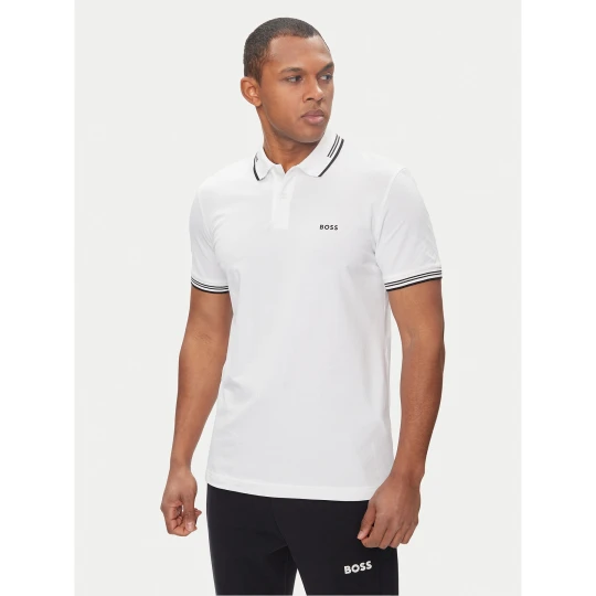 Foto del prodotto Boss Polo Paul 50506193 Bianco Slim Fit