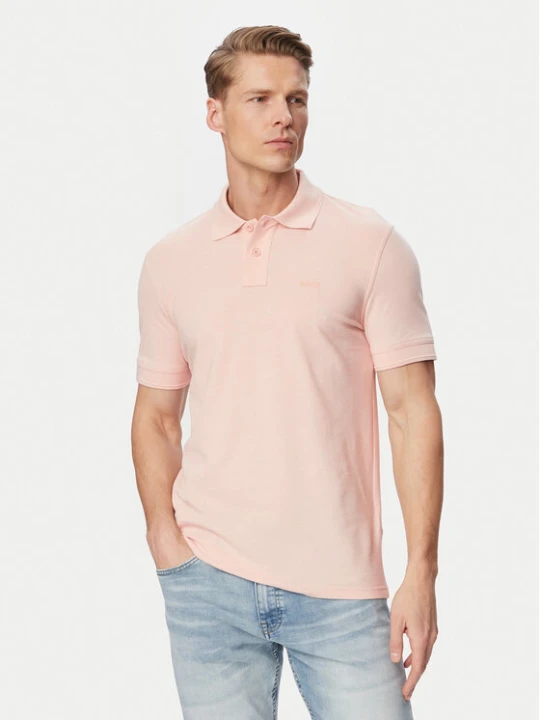 Foto del prodotto BOSS Polo Prime 50507813 Rosa chiaro Regular Fit