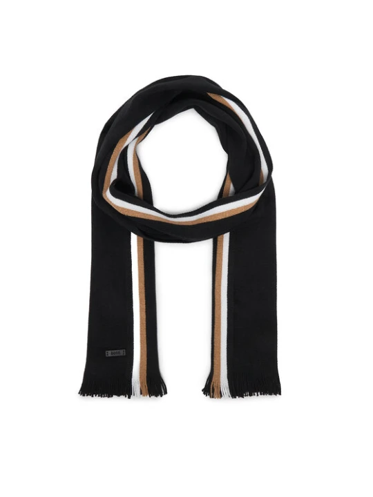 Foto del prodotto BOSS Set berretto e sciarpa Henzo 50551072 Nero