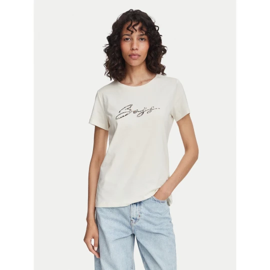 Foto del prodotto BOSS T-shirt C_Elove_5 50566827 Crema Slim Fit