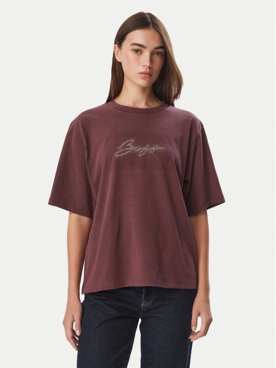 Foto del prodotto BOSS T-shirt C_Eregular_8 50571460 Bordeaux Regular Fit