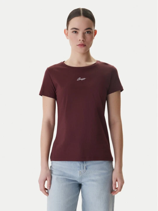 Foto del prodotto BOSS T-shirt Elove 50554696 Bordeaux Slim Fit