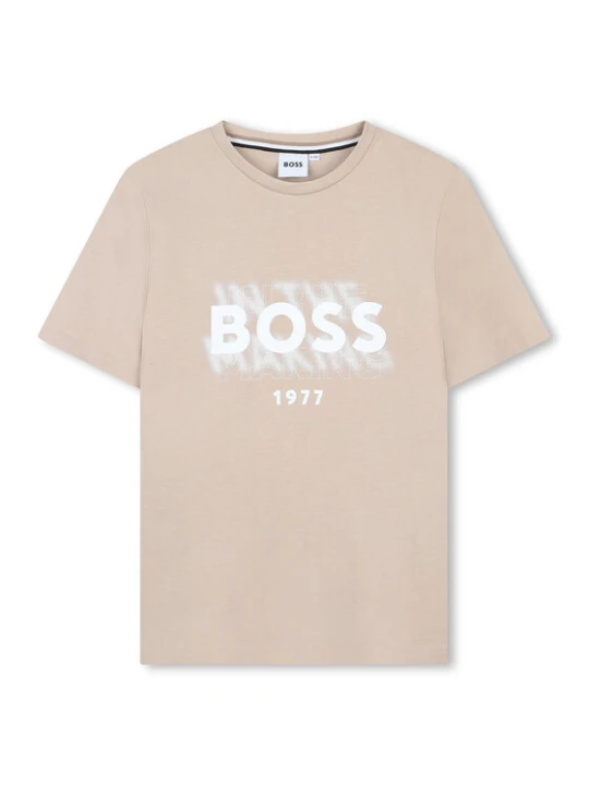 Foto del prodotto BOSS T-shirt J52046 D Beige Regular Fit