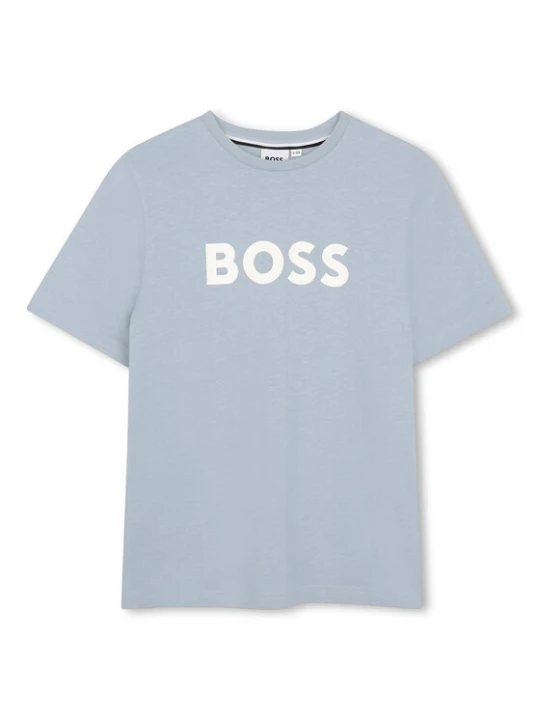 Foto del prodotto BOSS T-shirt J52711 Celeste Regular Fit
