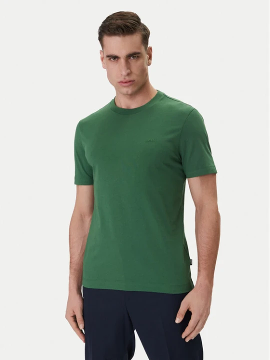 Foto del prodotto BOSS T-shirt Thompson 01 50468347 Verde Regular Fit