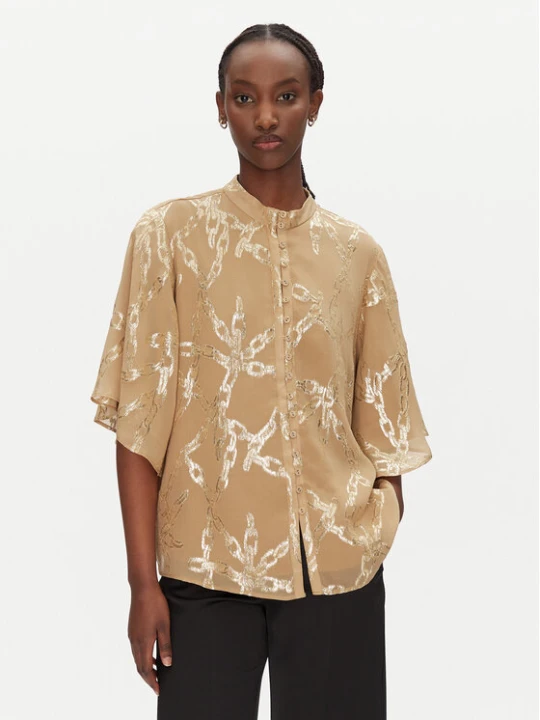 Foto del prodotto Bruuns Bazaar Camicia Mateli BBW4551 Beige Regular Fit