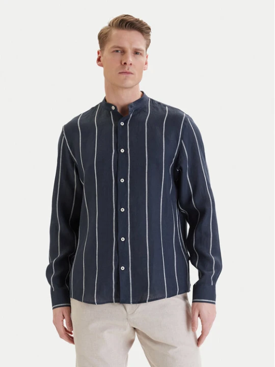 Foto del prodotto Bugatti Camicia 9550-78954C Blu scuro Casual Fit