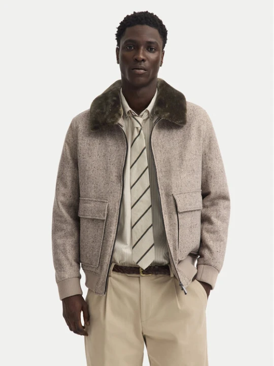 Foto del prodotto Bugatti Giubbotto invernale 276096-24210 Beige Regular Fit