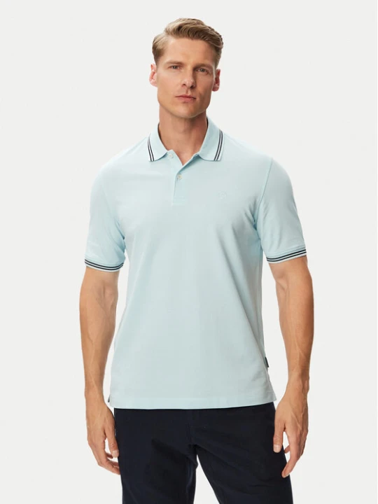 Foto del prodotto Bugatti Polo 8150-15001E Azzurro chiaro Regular Fit