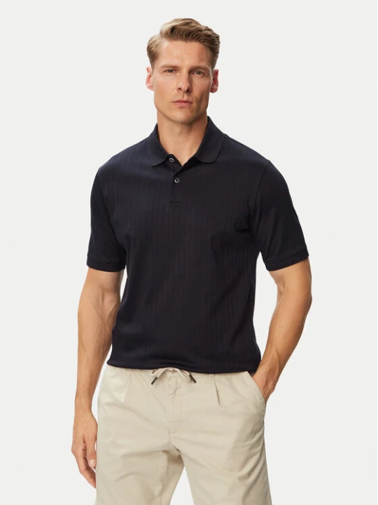Foto del prodotto Bugatti Polo 8150-15105E Blu scuro Regular Fit