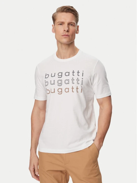 Foto del prodotto Bugatti T-shirt 8350-15042E Bianco Regular Fit
