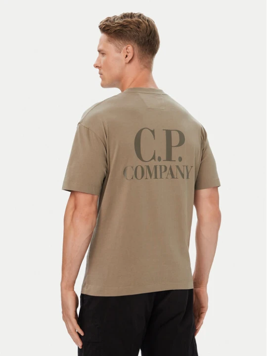 Foto del prodotto C.P. Company T-shirt 21CMTS135A005100W Beige Regular Fit