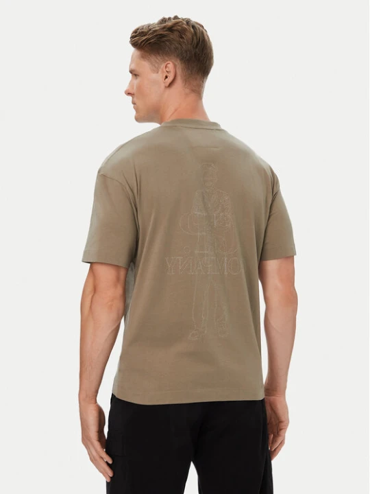Foto del prodotto C.P. Company T-shirt 21CMTS166A005100W Beige Regular Fit