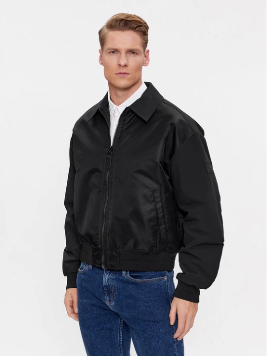 Foto del prodotto Calvin Klein Bomber Sateen K10K112370 Nero Regular Fit