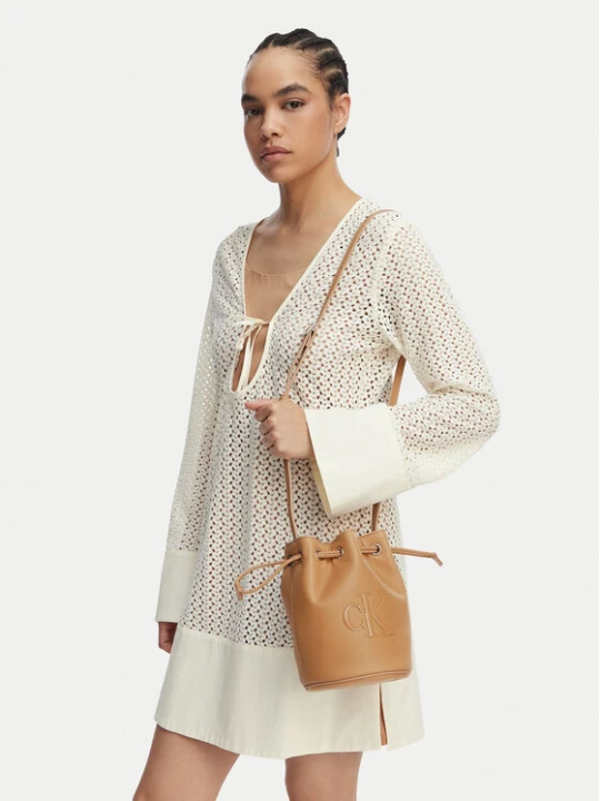 Foto del prodotto Calvin Klein Borsetta Bold Ck Small LV04F3640G Beige
