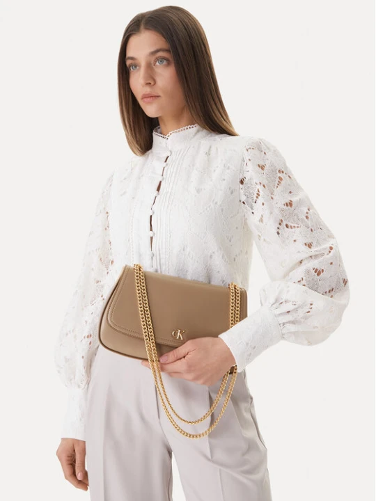 Foto del prodotto Calvin Klein Borsetta Ck Convertible Chain Medium Bag LV04F3171G Beige