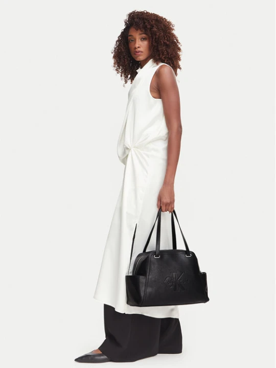 Foto del prodotto Calvin Klein Borsetta Pockets Monologo Tote LV04F3689G Nero
