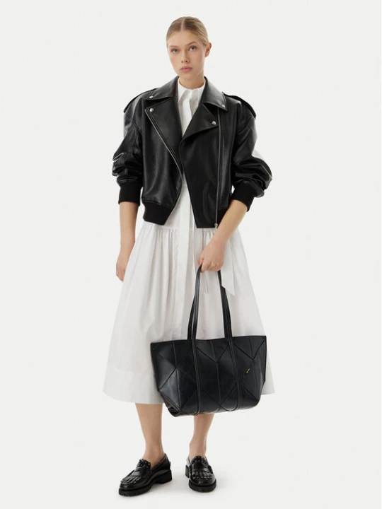 Foto del prodotto Calvin Klein Borsetta Woven Medium Carryall LV04F3548G Nero