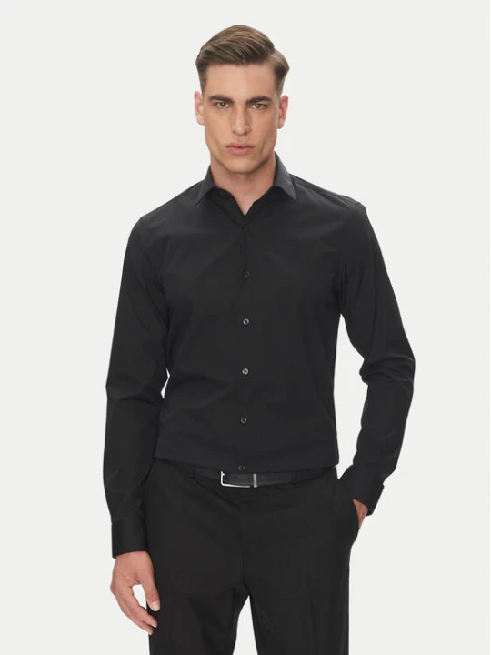 Foto del prodotto Calvin Klein Camicia Essential LV019EU000 Nero Slim Fit