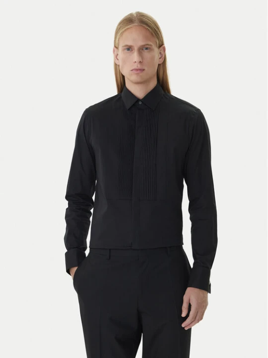 Foto del prodotto Calvin Klein Camicia LV019EU063 Nero Slim Fit