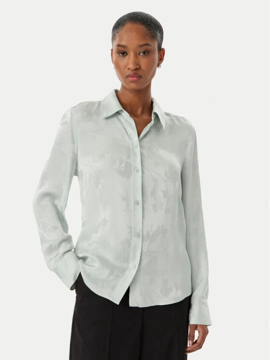 Foto del prodotto Calvin Klein Camicia LV044F107G Verde chiaro Regular Fit