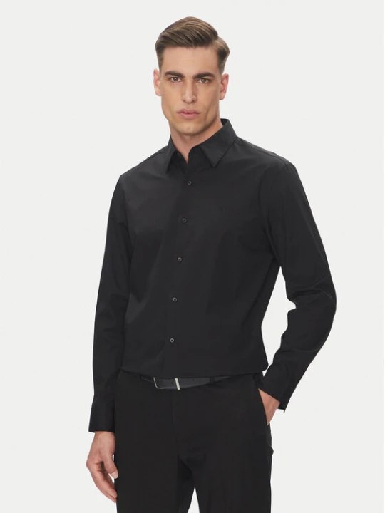 Foto del prodotto Calvin Klein Camicia LV04LB148G Nero Slim Fit