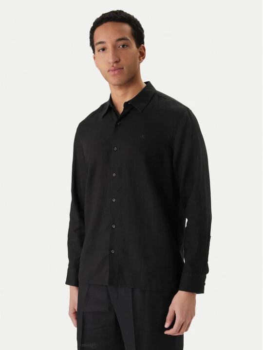 Foto del prodotto Calvin Klein Camicia LV04LE125G Nero Regular Fit
