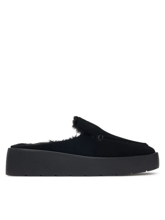 Foto del prodotto Calvin Klein Ciabatte Flatform Mule Suede WL HW0HW03182 Nero