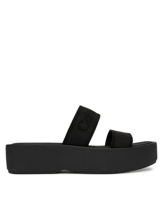 Foto del prodotto Calvin Klein Ciabatte Flatform Sndl Webbing HW0HW02878 Nero