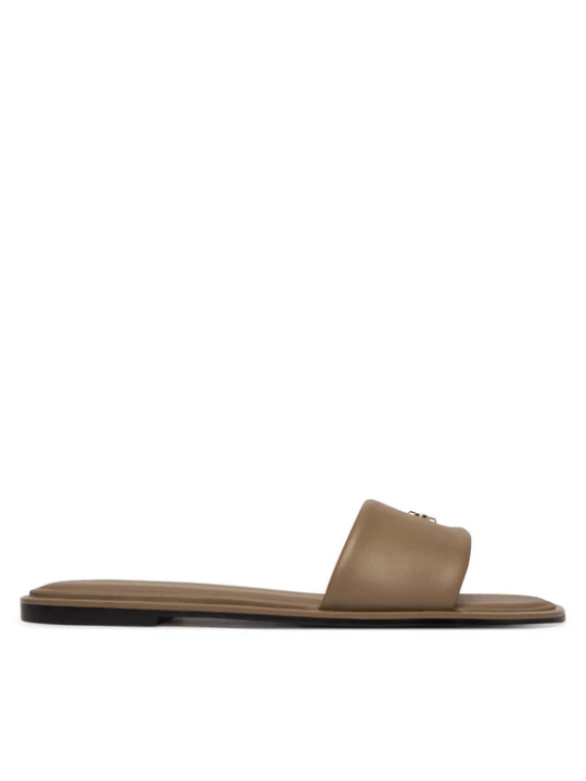 Foto del prodotto Calvin Klein Ciabatte Round Flat Sndl Lth Bar Hw 2 HW0HW02925 Beige
