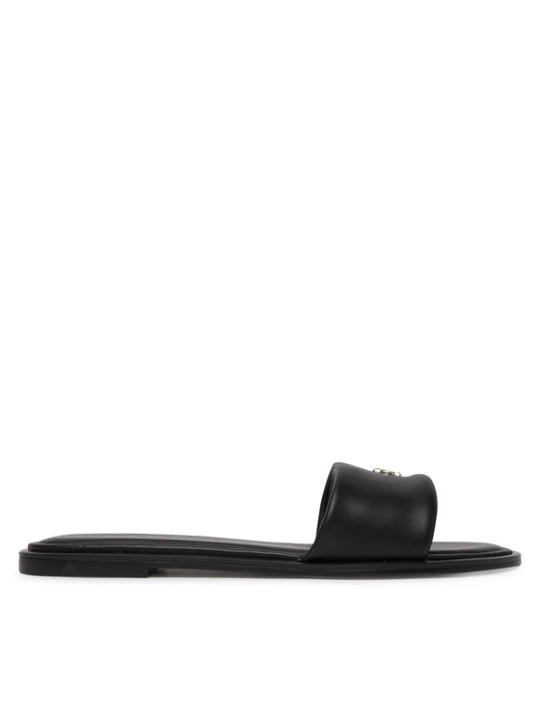 Foto del prodotto Calvin Klein Ciabatte Round Flat Sndl Lth Bar Hw 2 HW0HW02925 Nero