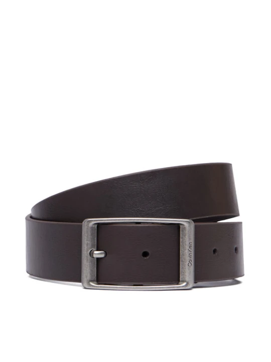 Foto del prodotto Calvin Klein Cintura Casual Round Buckle Tumbled 35Mm LV04D7123G Marrone scuro
