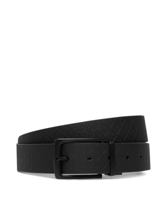 Foto del prodotto Calvin Klein Cintura Pin Buckle Rbr Aop 35Mm Adj / Rev LV04D7135G Nero
