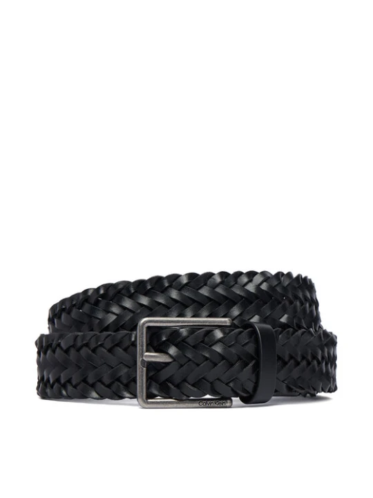 Foto del prodotto Calvin Klein Cintura Warmth Buckle Woven 35Mm Fixed - LV04D7061G Nero