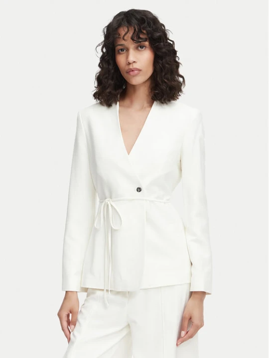 Foto del prodotto Calvin Klein Giacca da abito LV044F408G Crema Regular Fit