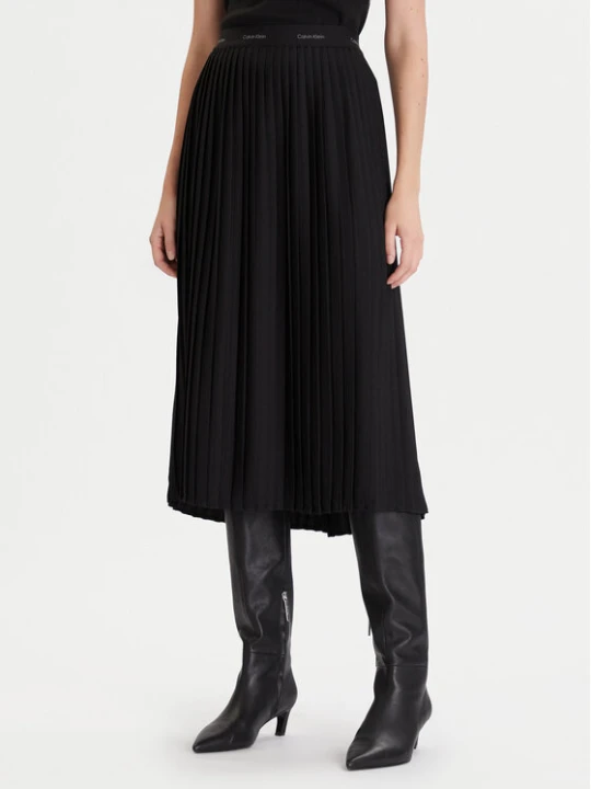 Foto del prodotto Calvin Klein Gonna plissettata LV044D632G Nero Regular Fit