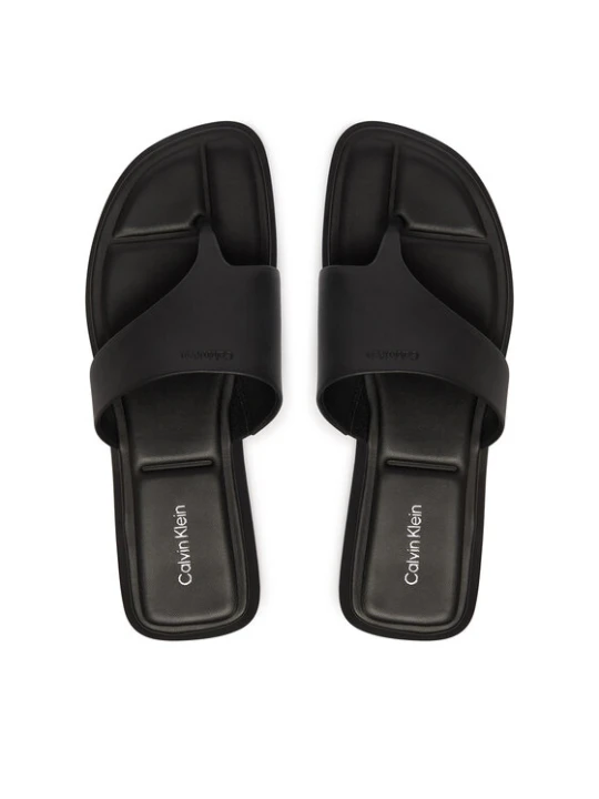 Foto del prodotto Calvin Klein Infradito Leather Toe Post Sandals HW0HW02866 Nero