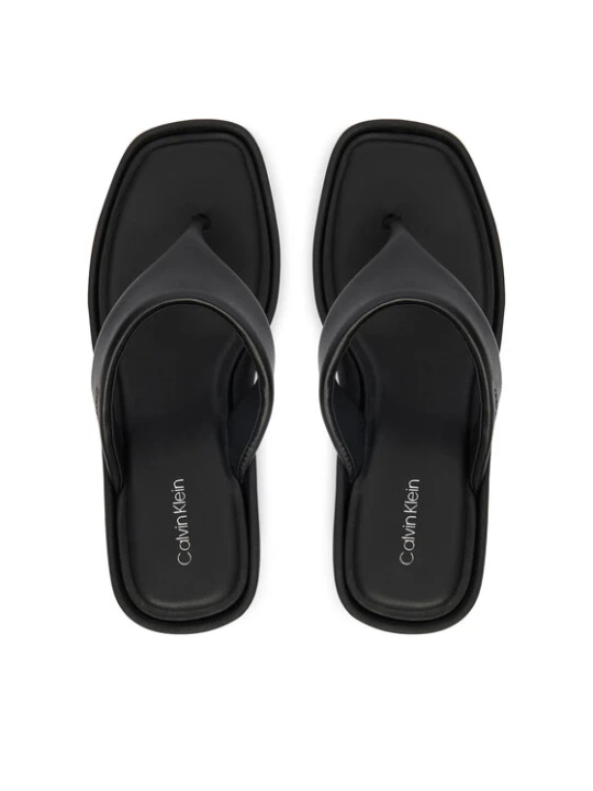 Foto del prodotto Calvin Klein Infradito Wedge 70 Sndl Thong Lth HW0HW02880 Nero