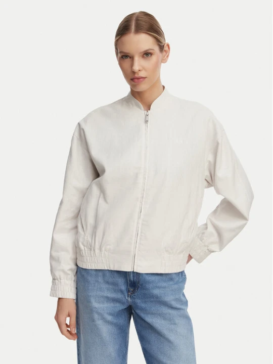 Foto del prodotto Calvin Klein Jeans Bomber LV047F510G Beige chiaro Regular Fit