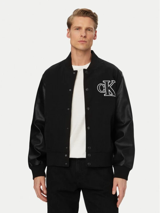 Foto del prodotto Calvin Klein Jeans Bomber LV04RF407G Nero Regular Fit
