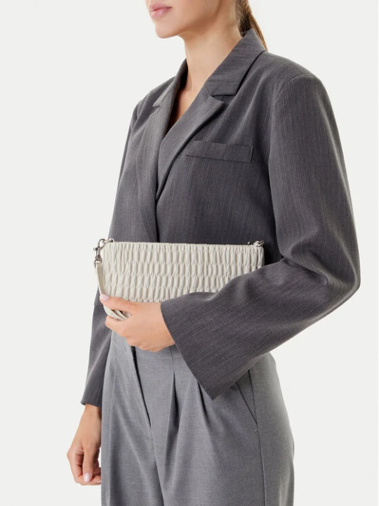 Foto del prodotto Calvin Klein Jeans Borsetta Rouched Zip Top Bag LV04K3090G Crema