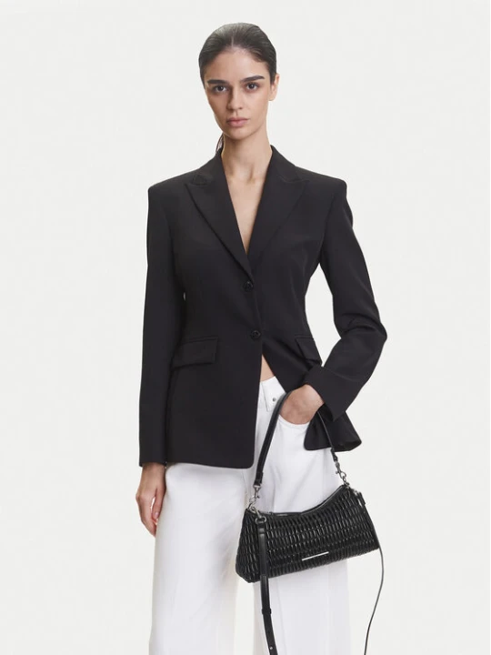 Foto del prodotto Calvin Klein Jeans Borsetta Ruched Layla Shoulder Bag LV04K3088G Nero