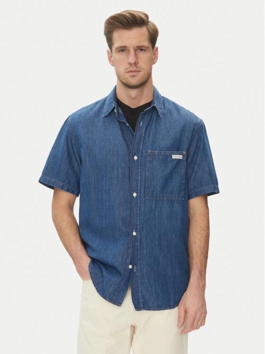 Foto del prodotto Calvin Klein Jeans camicia di jeans J30J327178 Blu Regular Fit