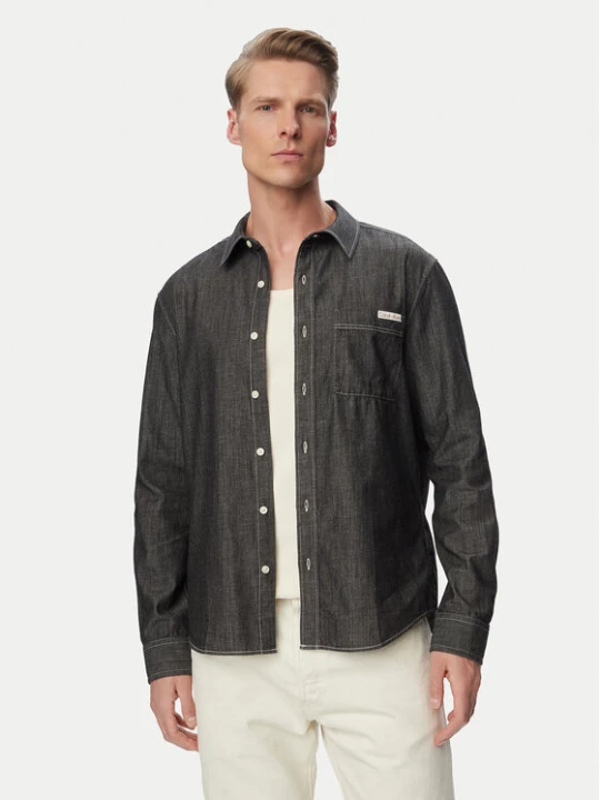 Foto del prodotto Calvin Klein Jeans camicia di jeans LV04RG115G Nero Regular Fit