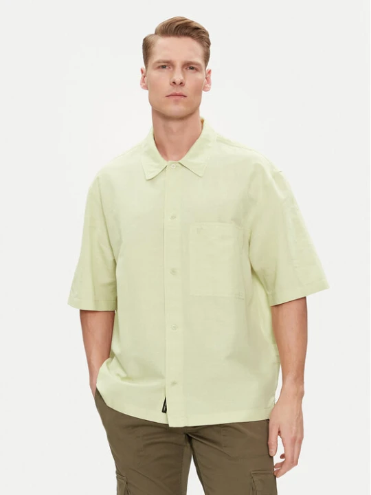 Foto del prodotto Calvin Klein Jeans Camicia J30J325173 Verde Relaxed Fit