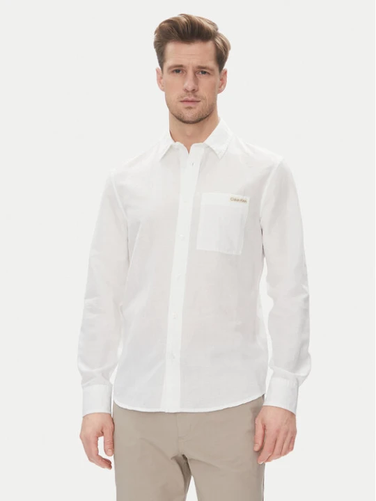 Foto del prodotto Calvin Klein Jeans Camicia J30J327295 Bianco Regular Fit