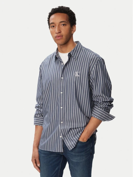 Foto del prodotto Calvin Klein Jeans Camicia Ls Yd LV04RF106G Blu Regular Fit