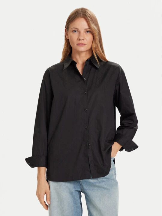 Foto del prodotto Calvin Klein Jeans Camicia LV044D167G Nero Relaxed Fit