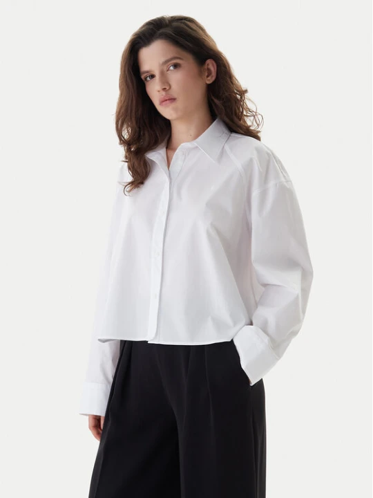 Foto del prodotto Calvin Klein Jeans Camicia LV047C141G Bianco Boxy Fit