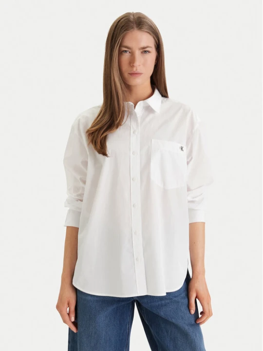 Foto del prodotto Calvin Klein Jeans Camicia LV047F102G Bianco Relaxed Fit
